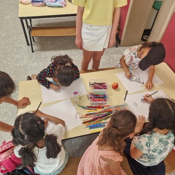 Vrijwilligersmoment bij Weg-Wijs vzw