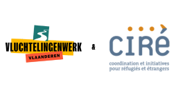 logo's Vluchtelingenwerk Vlaanderen & CIRÉ