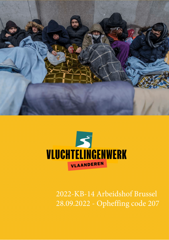 Opheffing code 207 - Vluchtelingenwerk Vlaanderen