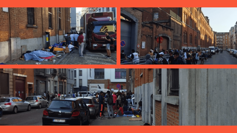 #GeenMensenOpStraat - Vluchtelingenwerk Vlaanderen