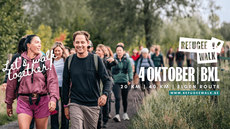 Refugee Walk 2026 - stap mee