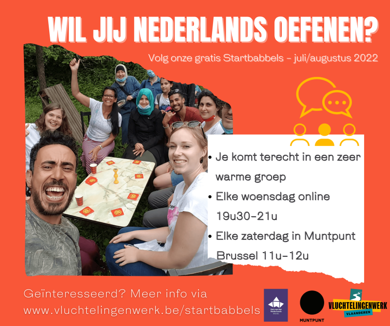 Startbabbels - Vluchtelingenwerk Vlaanderen