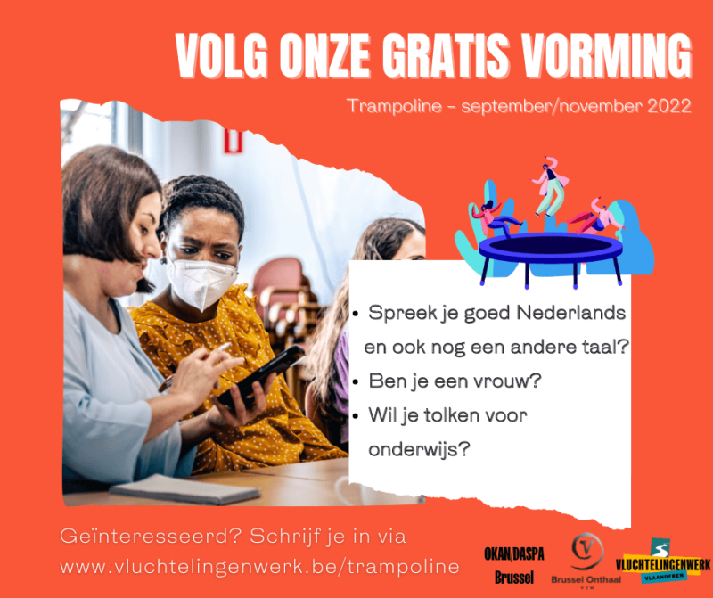 Trampoline - Vluchtelingenwerk Vlaanderen