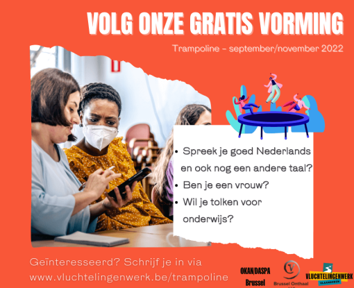 Trampoline - Vluchtelingenwerk Vlaanderen