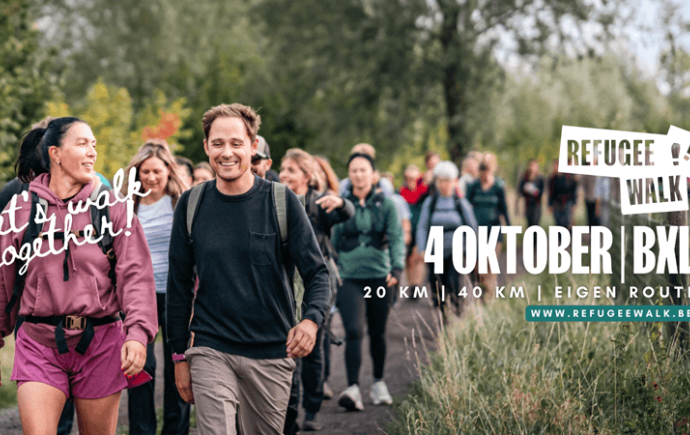 Refugee Walk 2026 - stap mee